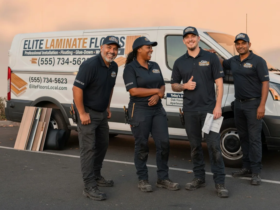 Laminate flooring installation company in Bellevue, MI